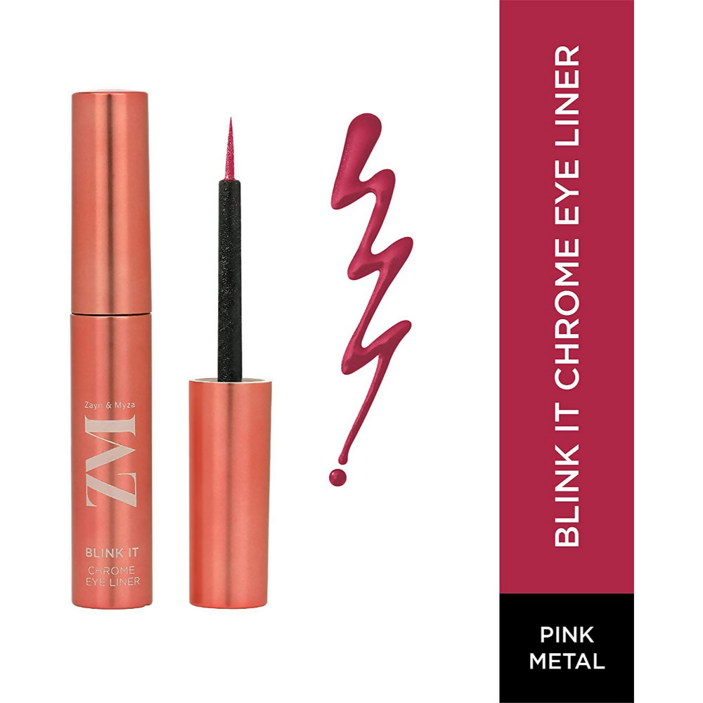 Zayn & Myza Blink It Chorme Eye Liner - 05 Pink Metal - Distacart