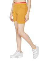 Thumbnail for Asmaani Mustard Color Short Pant with Two Side Pockets