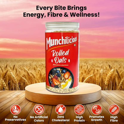 Munchilicious 100% Whole Grain Jumbo Oats - Distacart