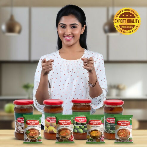 Mambalam Iyers Super Masala Mix & Pickle Mega Pack - Distacart