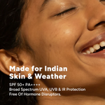 Thumbnail for Vilvah Store Skin Finish Sunscreen SPF 50 PA++++ - Distacart