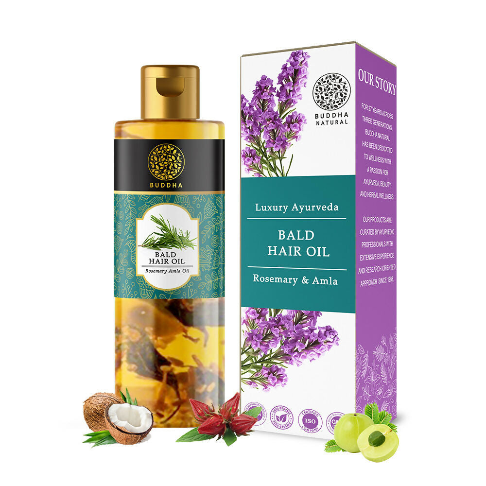 Buddha Natural Anti Bald Hair Oil - Distacart