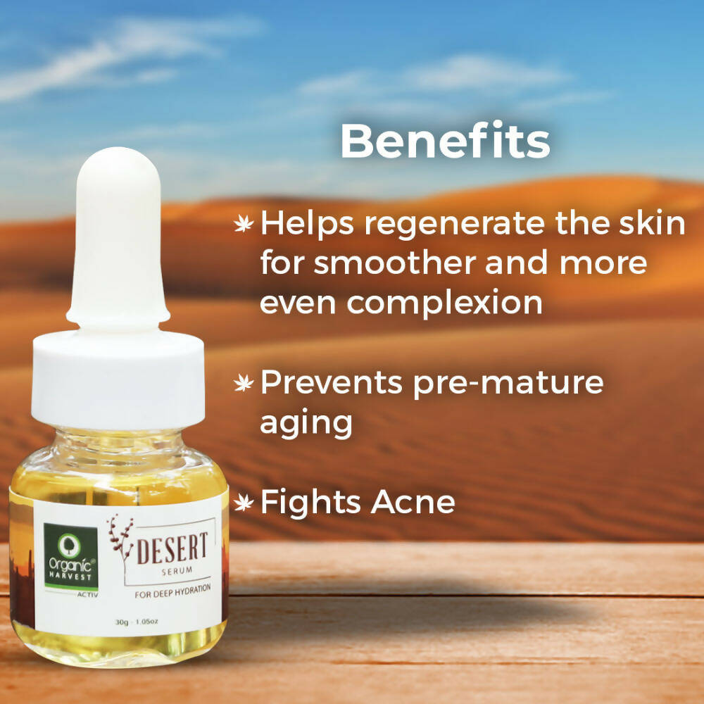 Organic Harvest Desert Serum For Deep Hydration - Distacart