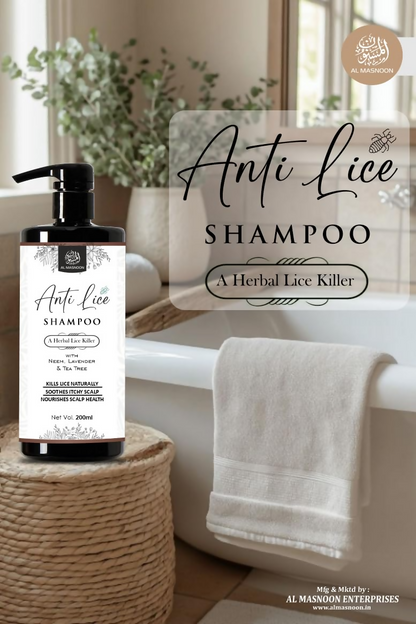 Al Masnoon Anti-Lice Hair Oil & Shampoo - Distacart