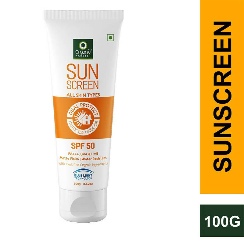 Organic Harvest Sunscreen - For All Skin SPF 50 - Distacart