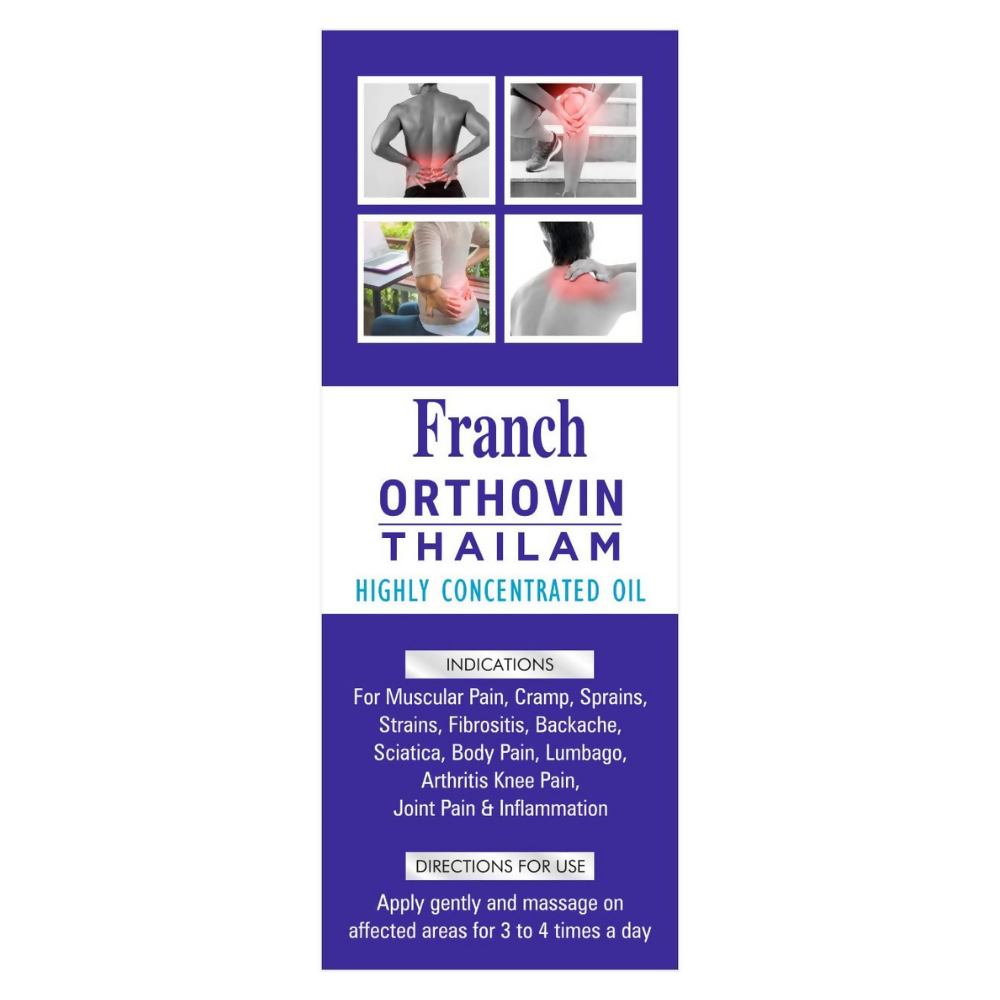 Franch Orthovin Thailam Highly Concentrated Oil