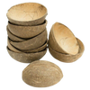 Thenga Natural Oval Coconut Shell Bowls - Dista