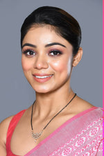 Thumbnail for Joban Fashion Women Golden White Ad Mangalsutra With Chain And Without Earrings - Distacart