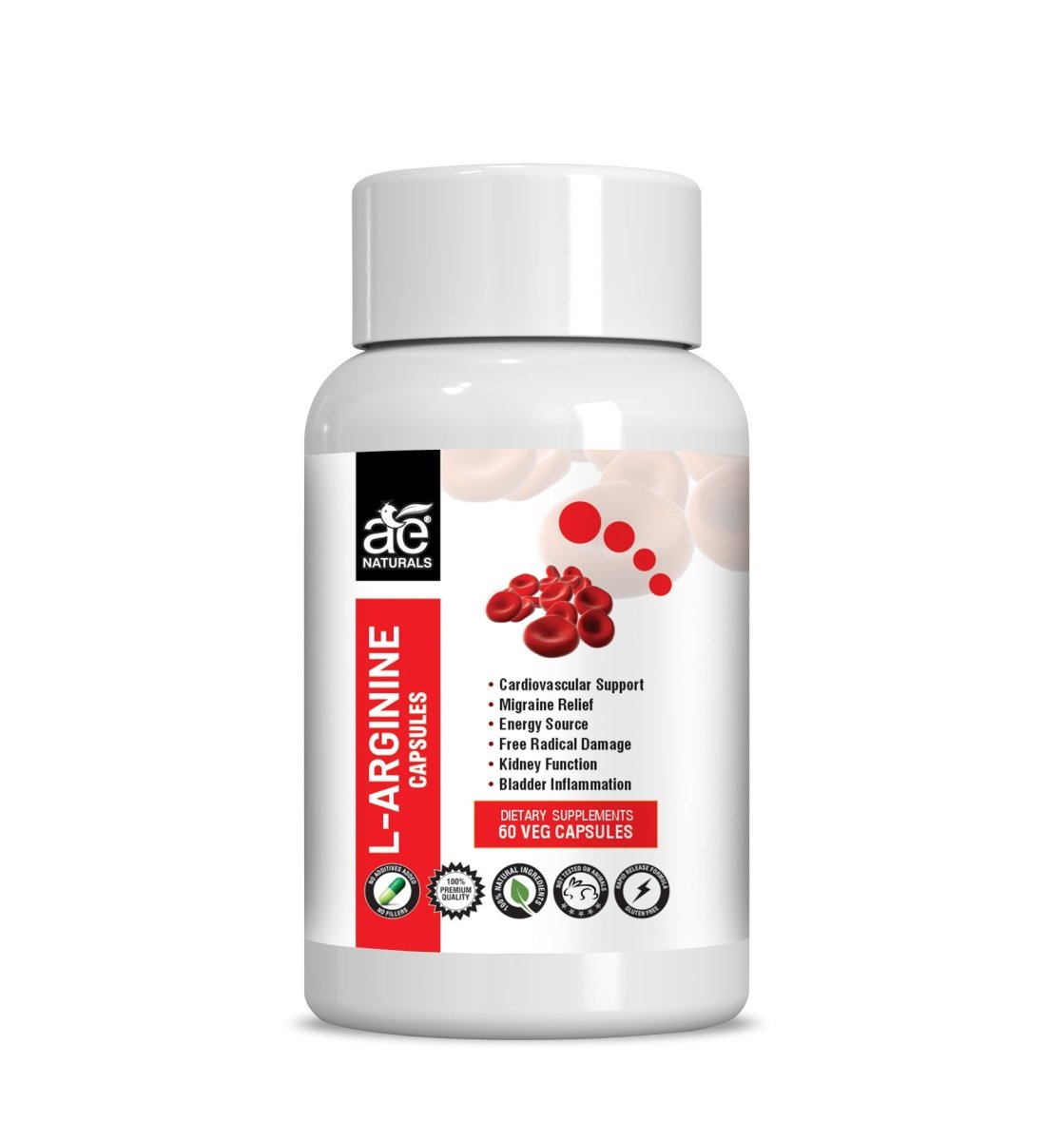 Ae Naturals L-Arginine Capsules - Distacart