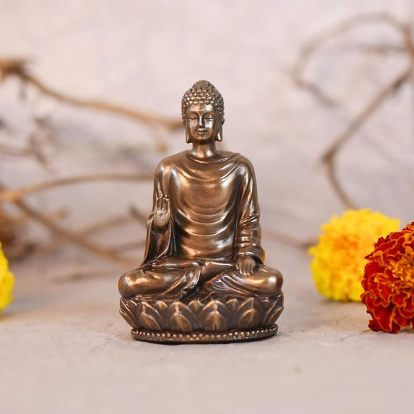 Collectible India Resin Lord Buddha Idol - Distacart