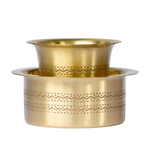 Thumbnail for Sidapur Brass Dabara - Etched Matt - Dista
