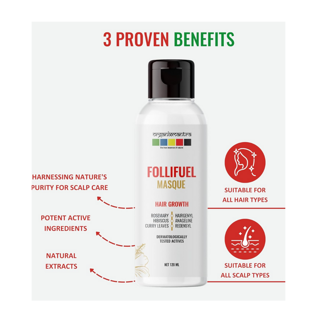 Organix Mantra FolliFuel Hair Growth Masque - Distacart