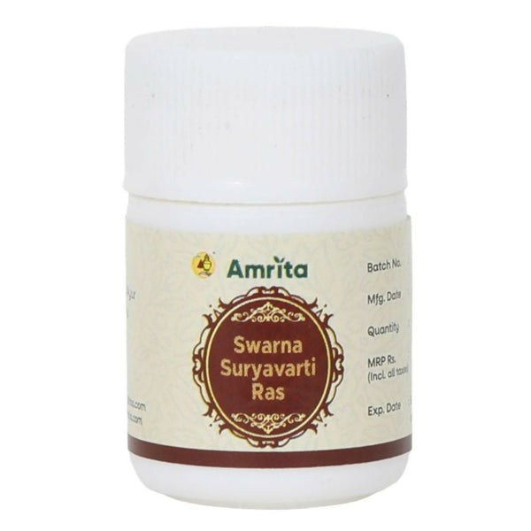 Amrita Swarna Suryavarti Ras Tablets - Distacart