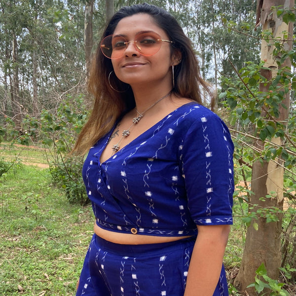 Nilaranya Sambalpuri Co-ord Set 1