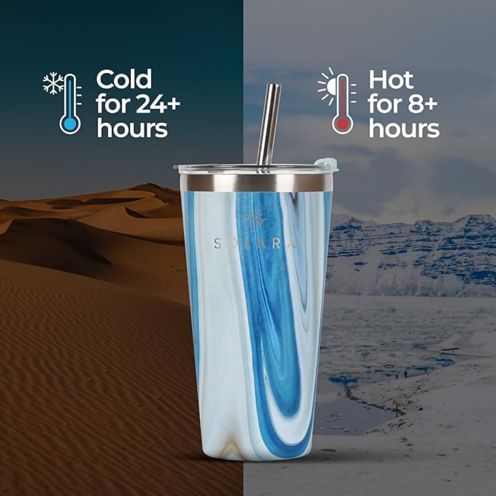 SOLARA Tumbler with lid and Straw - Dista
