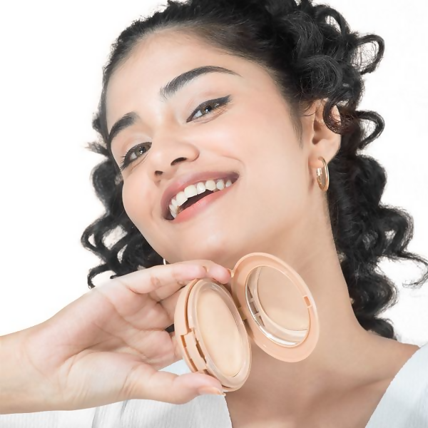 Mamaearth Glow Full Coverage Compact With SPF 30 - Pearl Glow - Distacart