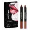 Love Earth Lip Crayon Non-Transfer Lipstick - Browns - Distacart