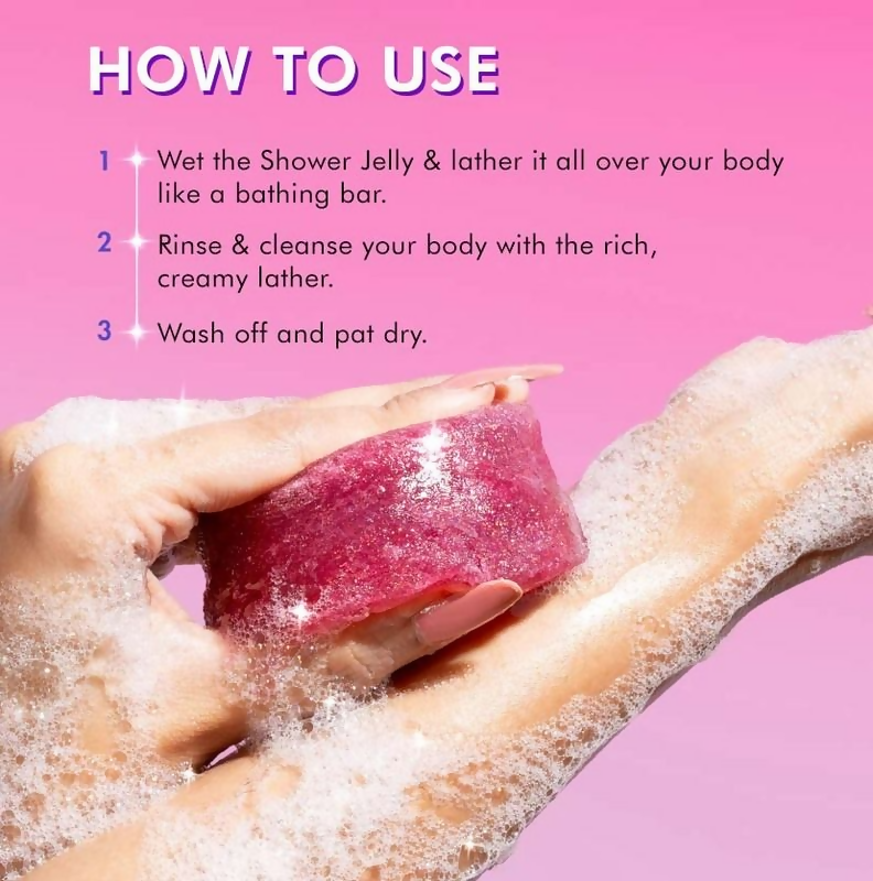 mCaffeine Berry Squeeze Shower Marshmallow Shower Jelly - Distacart