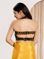 Thumbnail for Joban Fashion Mustard Cotton Padded Blouse With Square Neck Sleeveless - Distacart