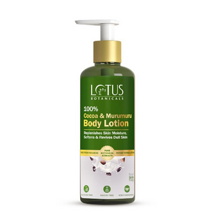 Lotus Botanicals 100% Cocoa & Murumuru Body Lotion - Distacart