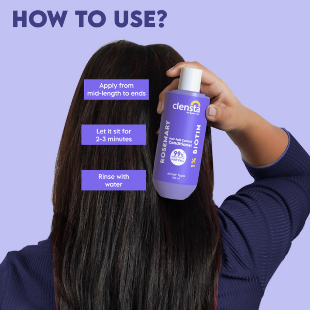Clensta Rosemary Hair Fall Control Conditioner - Distacart