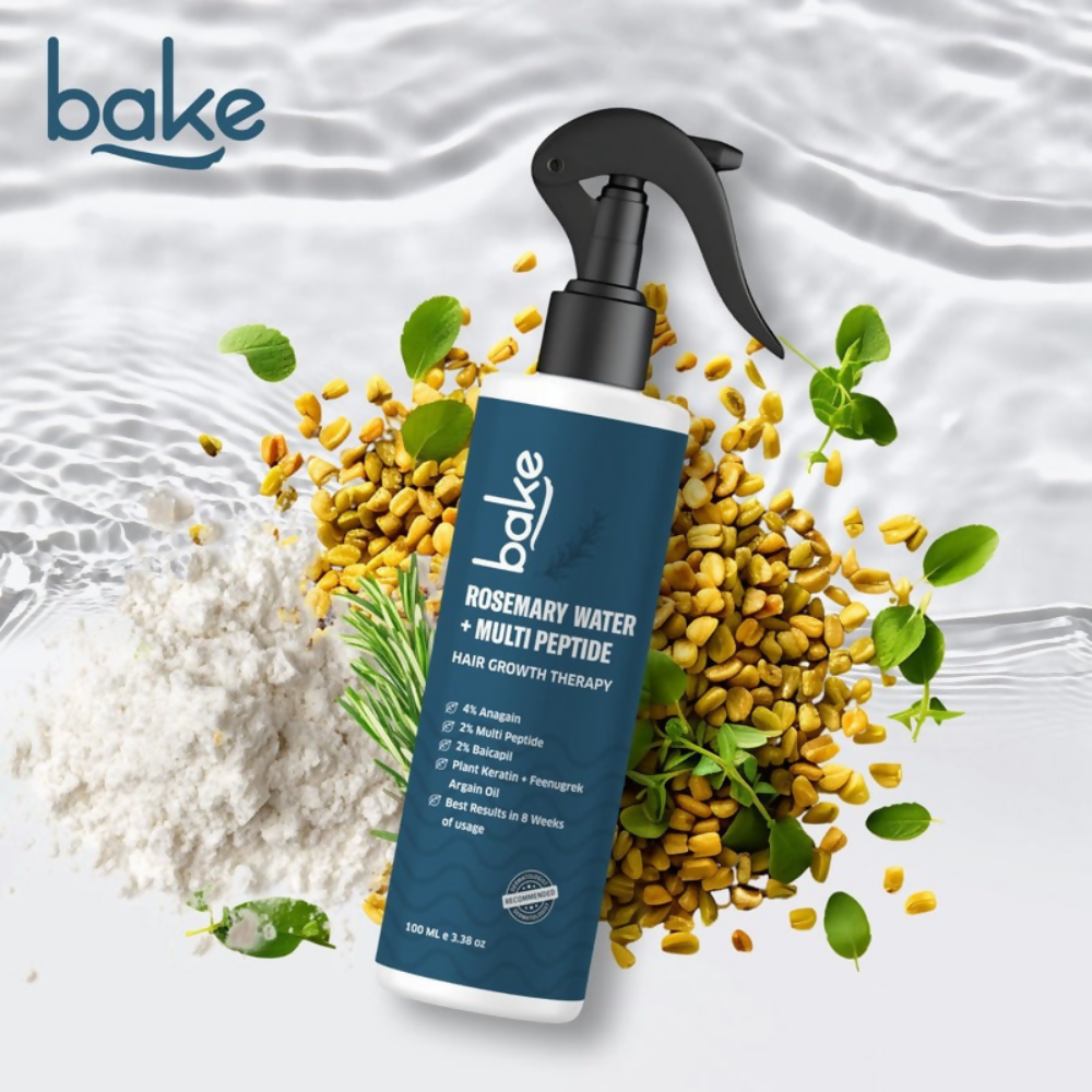Bake Rosemary Water Hair Growth Spray with Multi Peptides - Distacart
