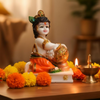 RIANZ Bal Roop Laddu Gopal Ji Idol - Multicolor - Dista