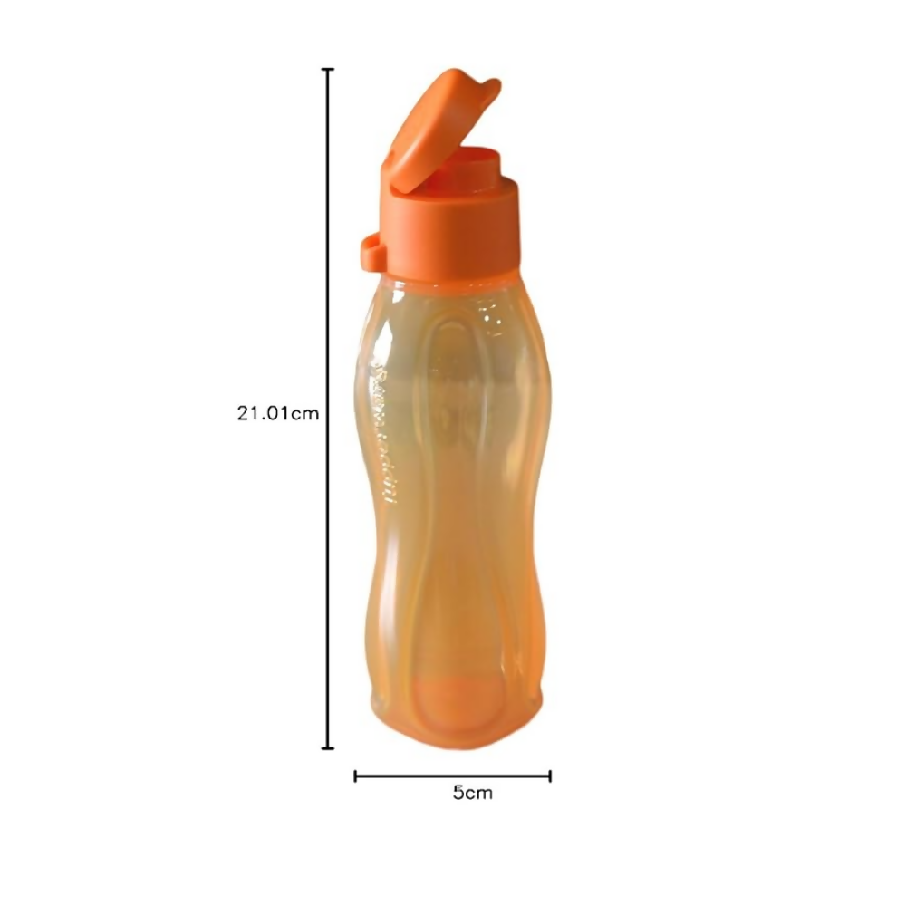 Tupperware Aquasafe Plastic Bottle Set with Fliptop - Dista