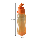 Thumbnail for Tupperware Aquasafe Plastic Bottle Set with Fliptop