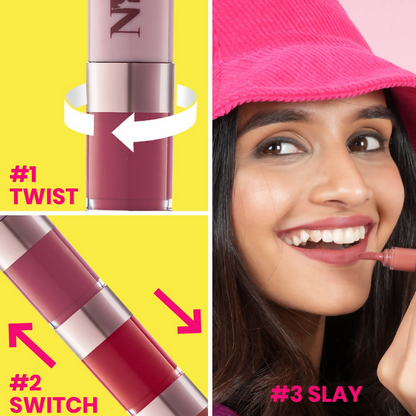 NY Bae 4 IN 1 Lip Play Liquid Lipstick - Pretty Pleasure - Distacart