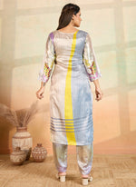 Thumbnail for Prazu Fashion Multi Color Printed Cotton Reyon Kurta Pant Set - Distacart