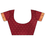 Thumbnail for Joban Fashion Dark Green Banarasi Soft Silk Peacock Butta Work Saree