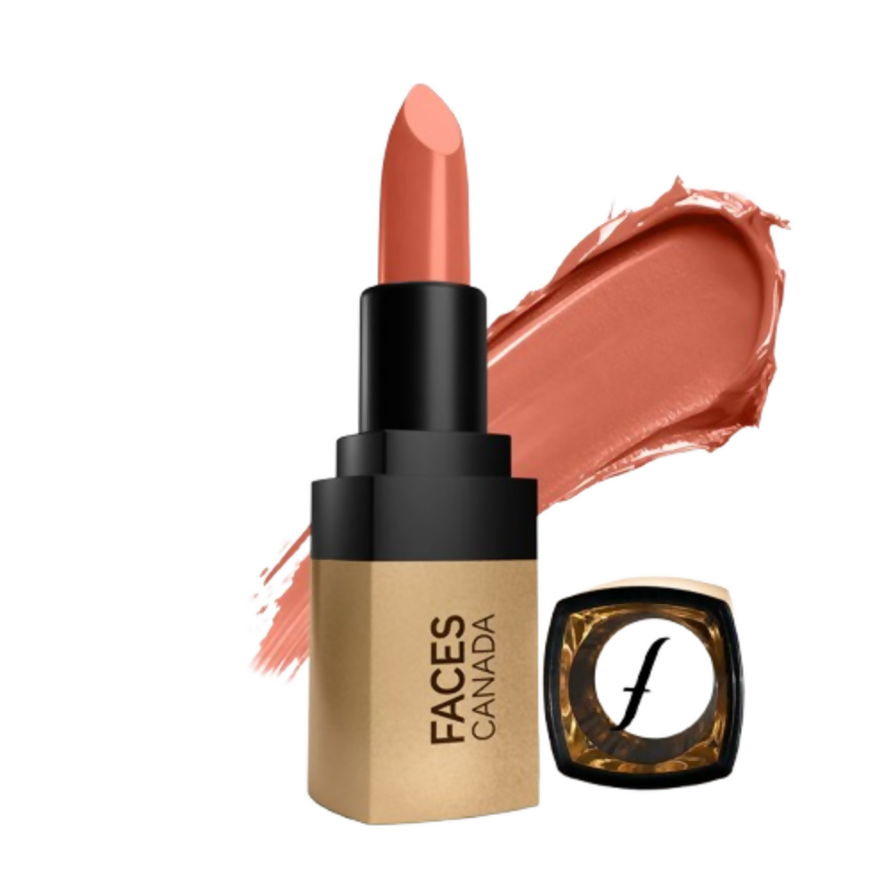 Faces Canada Comfy Matte Velvet Touch Lipstick - Peach Cobbler 07 - Distacart