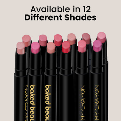Baked Beauty My Crayon - Lip Eclair - 01 - Distacart