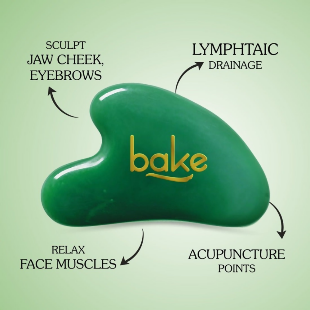 Bake Jade Gua Sha Face Massage Tool - Distacart