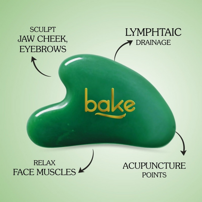 Bake Jade Gua Sha Face Massage Tool - Distacart