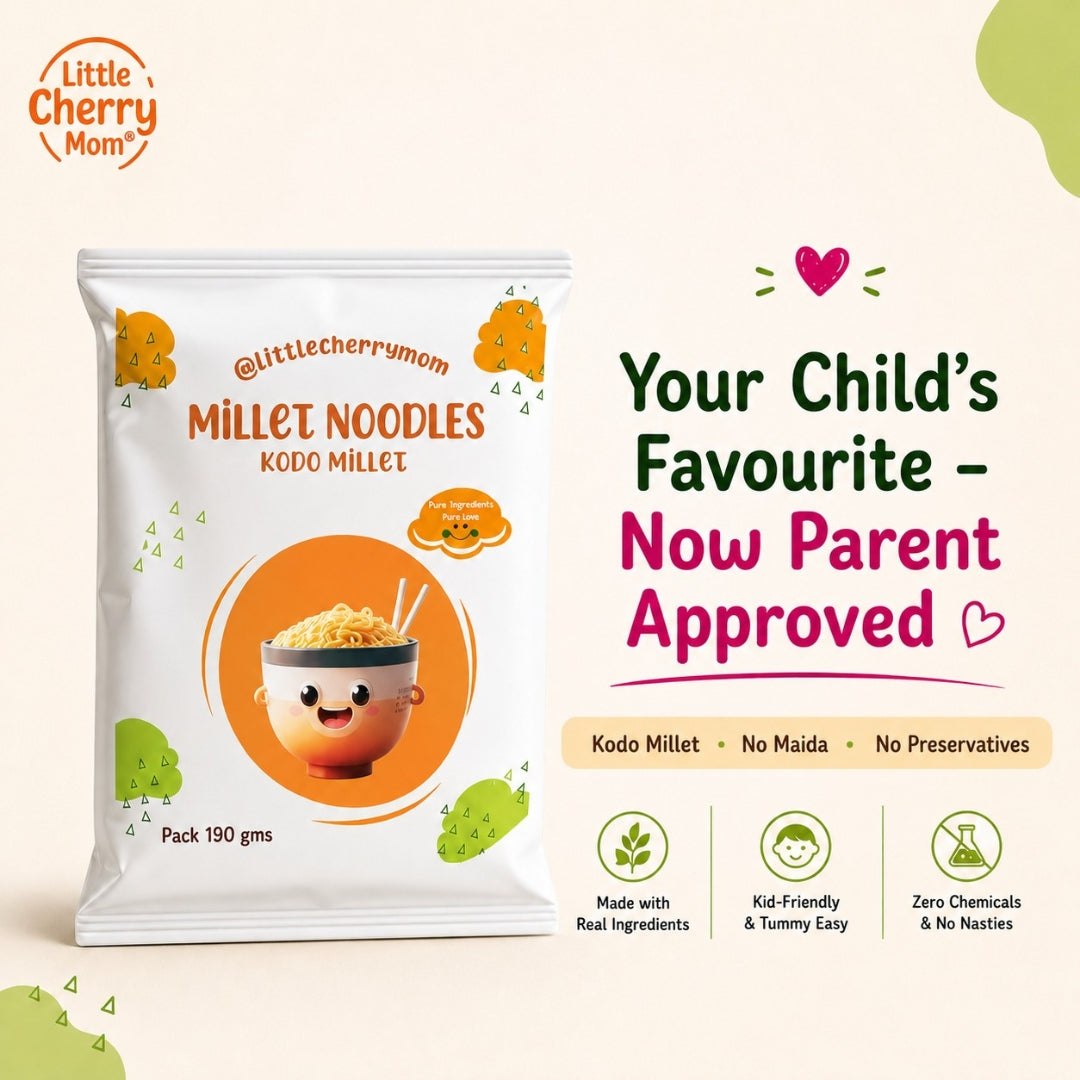 Littlecherrymom Kodo Millet Instant Noodles - Dista