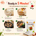 Thumbnail for Littlecherrymom Pancake Mix Sprouted Ragi Apple - Dista