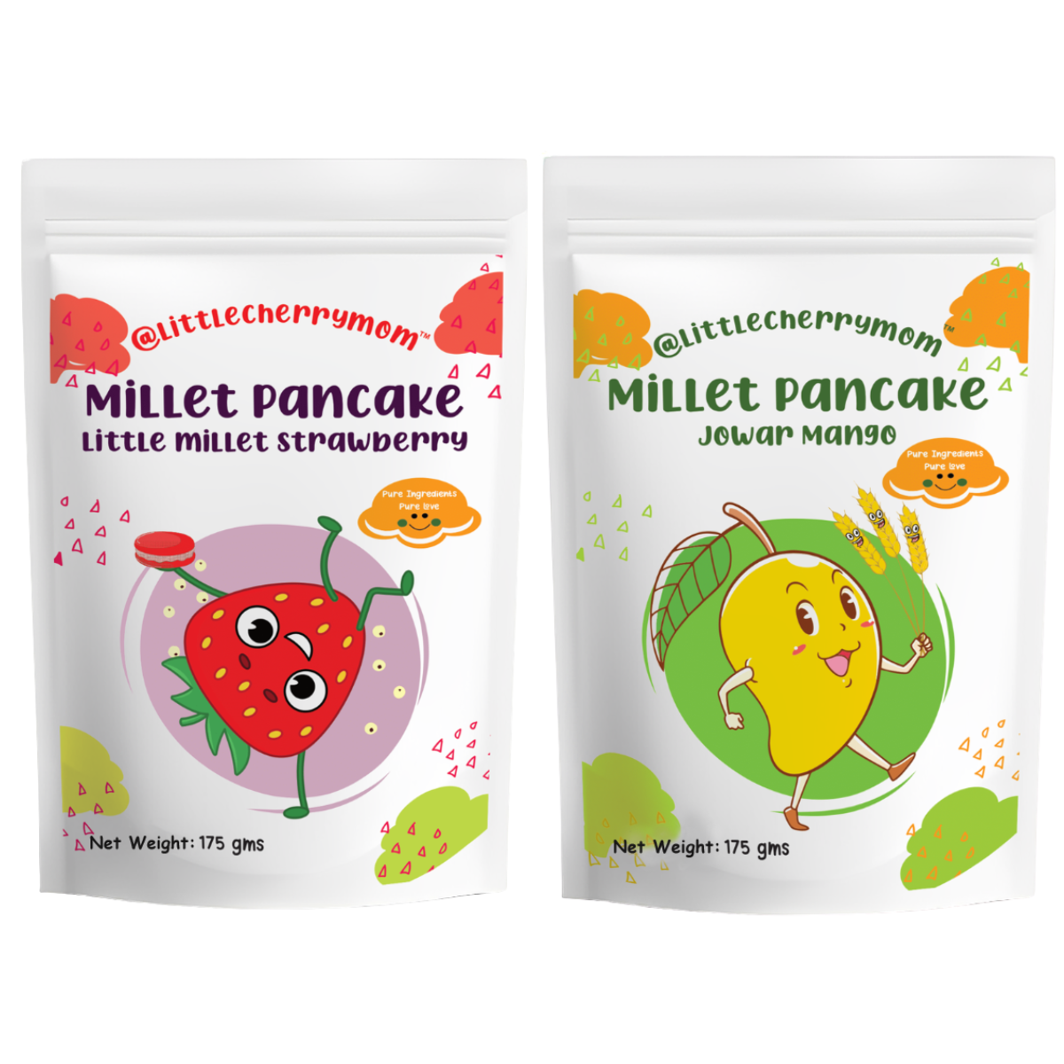 Littlecherrymom Super Millets Pancake Combo - Dista