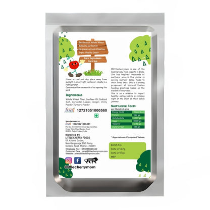 Littlecherrymom Whole Wheat Khakhra ?Coriander - Dista