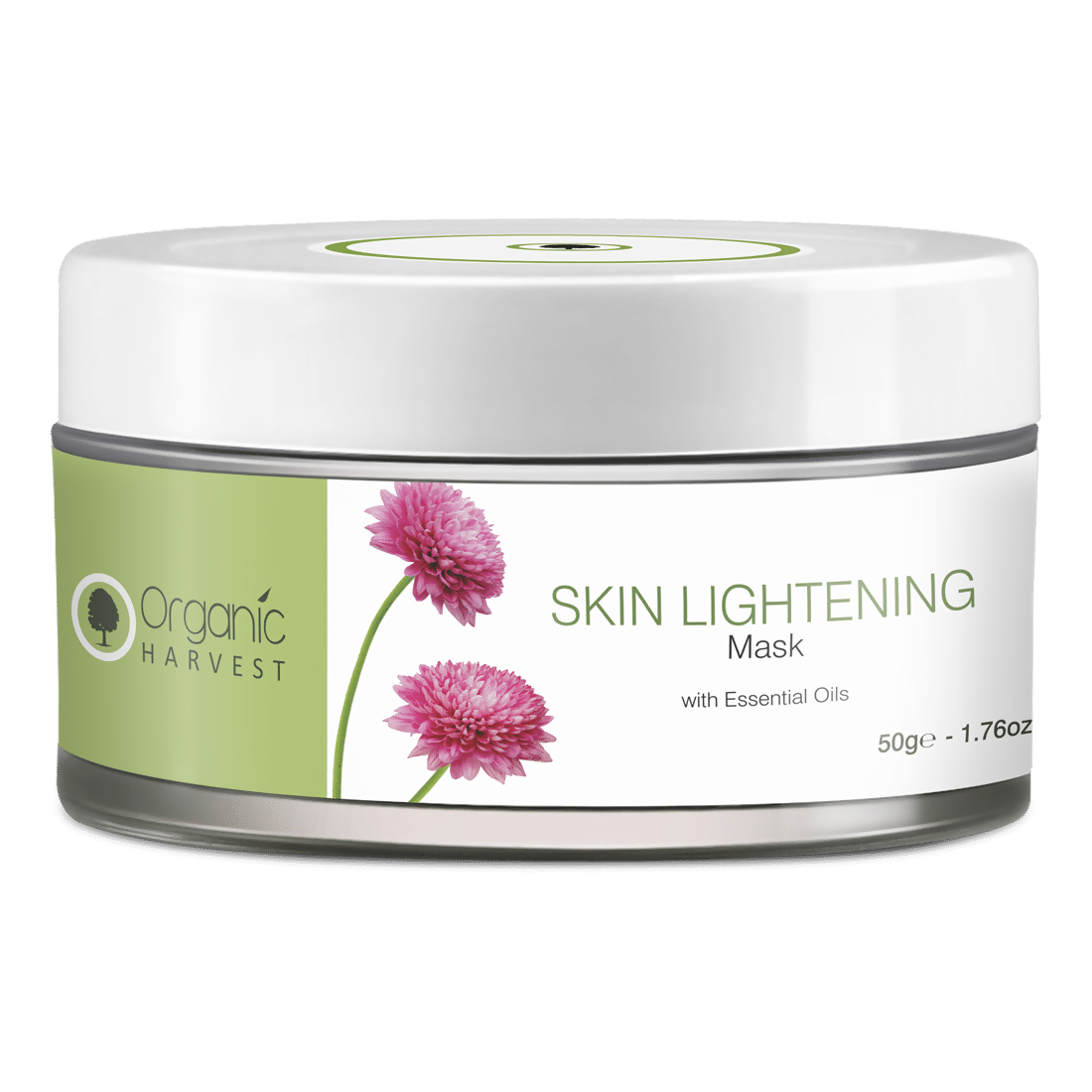 Organic Harvest Skin Lightening Mask With Essential Oils - Distacart