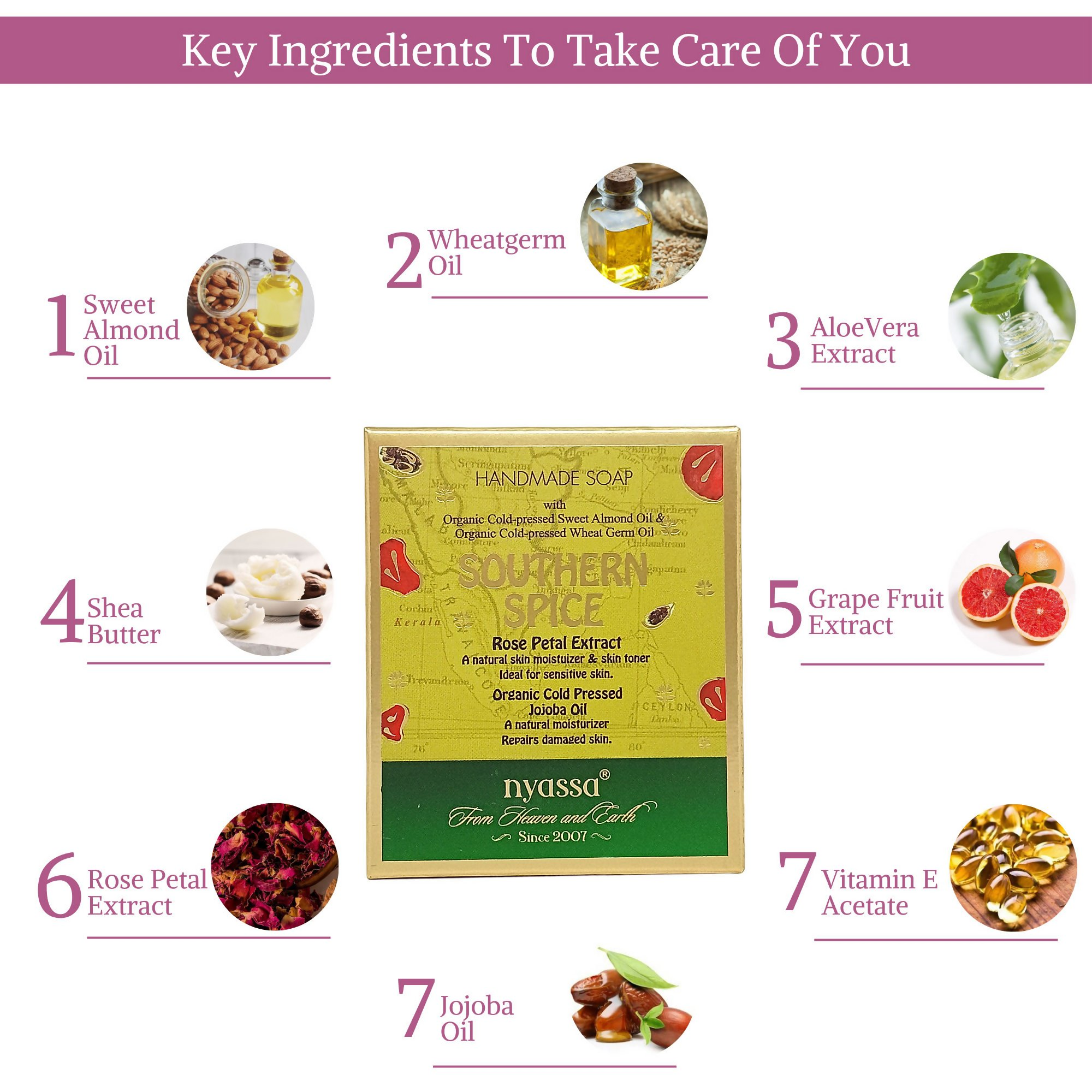 Nyassa Southern Spice Handmade Soap - Dista