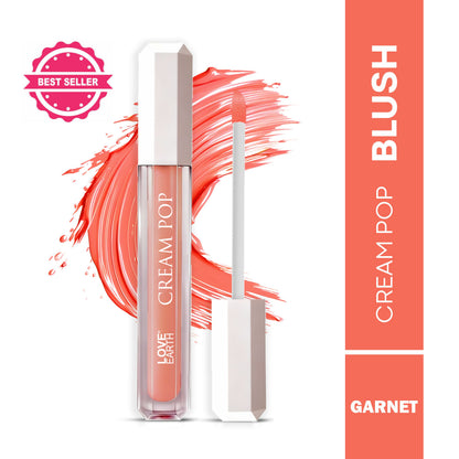 Love Earth Cream Pop Blush - Garnet - Distacart