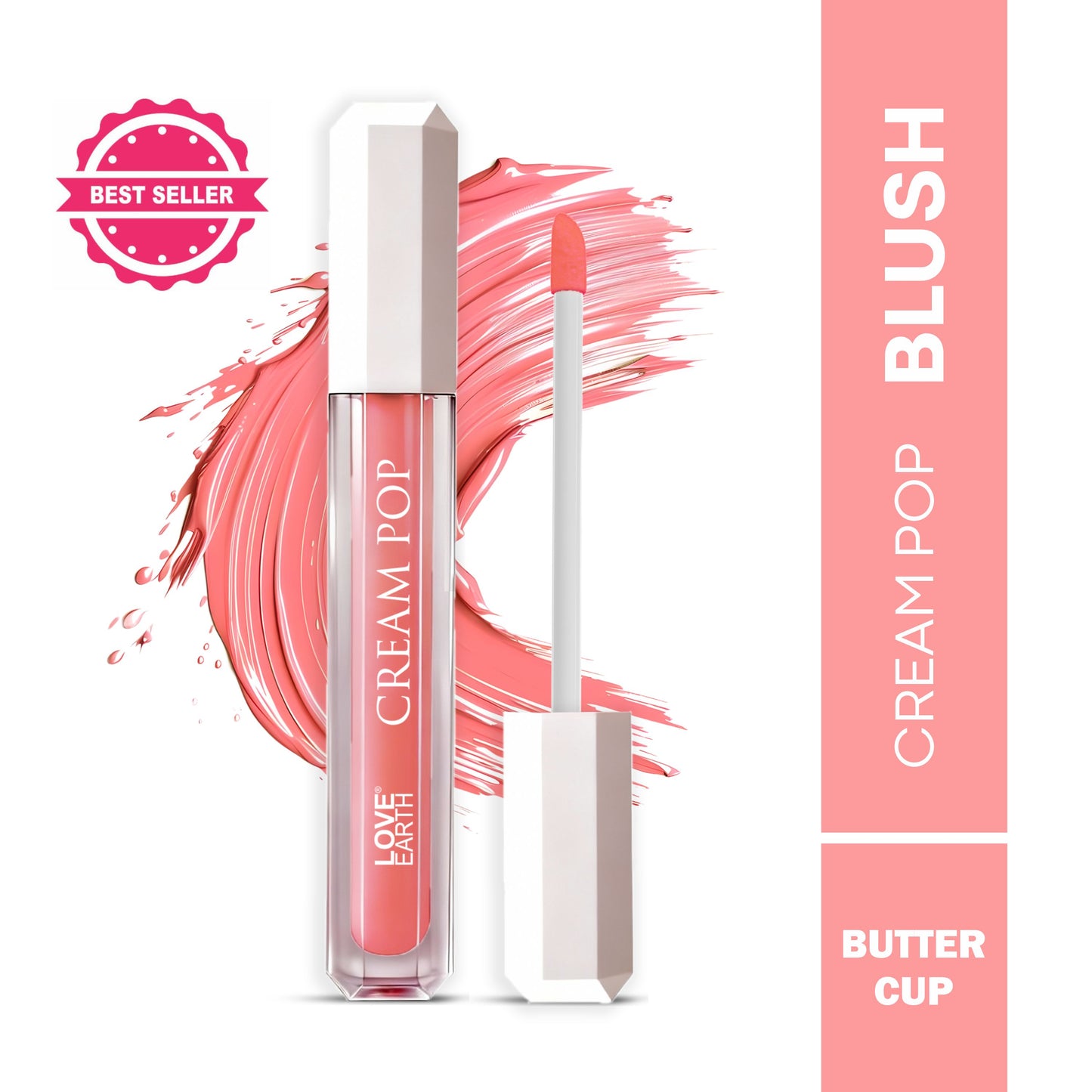 Love Earth Cream Pop Blush - Buttercup - Distacart