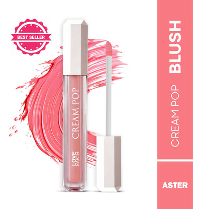 Love Earth Cream Pop Blush - Aster - Distacart