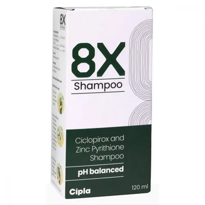Cipla 8X Shampoo with pH Balanced - Distacart