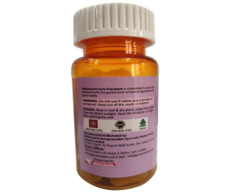 Guru Prasadam Cholestro balance Tablets - Distacart