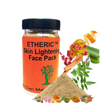 Etheric Skin Lightening Face Pack For Fair, Smooth , Blemish Free Skin With Anti Aging And Anti Tanning - Dista