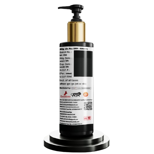 Zenius Activated Charcoal Face Wash for Cleanse Face Dirt and Improve Skin - Dista