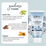 Thumbnail for Globus Naturals Revival Diamond Face Pack, Natural & Ayurvedic Formula
